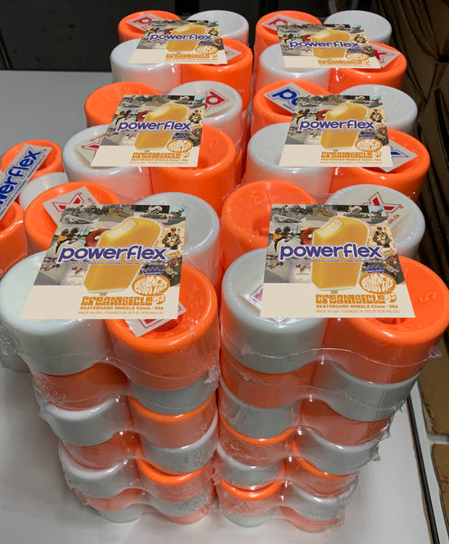 Powerflex 5 Skateboard wheels 63m 88a