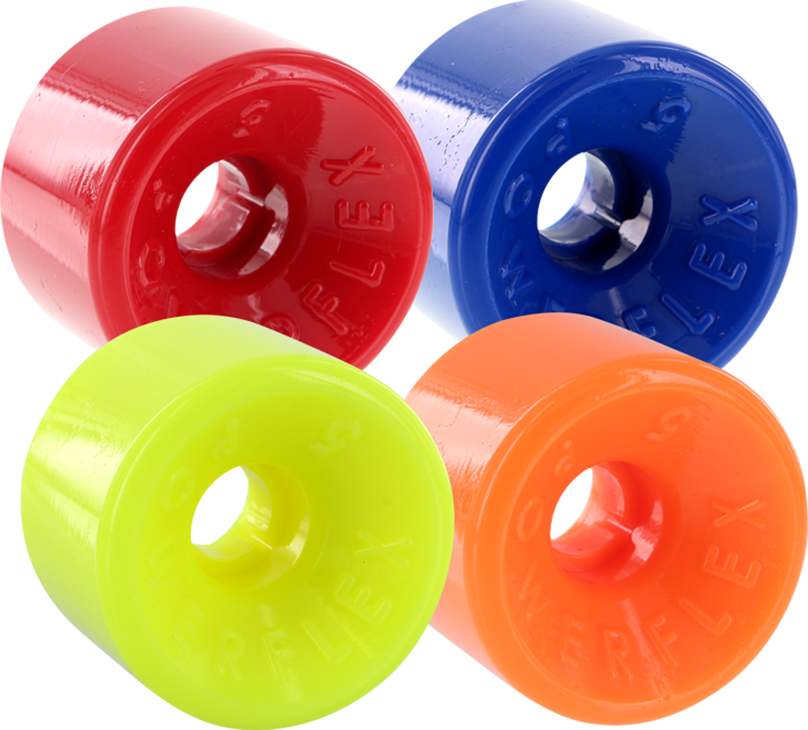 Powerflex 5 88A 63mm 4-Pack ASST 05 Red, Blue, Yellow, Orange