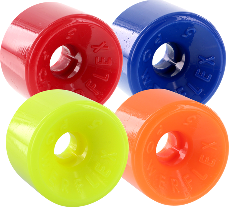 Powerflex 5 88A 63mm 4-Pack ASST 05 Red, Blue, Yellow, Orange