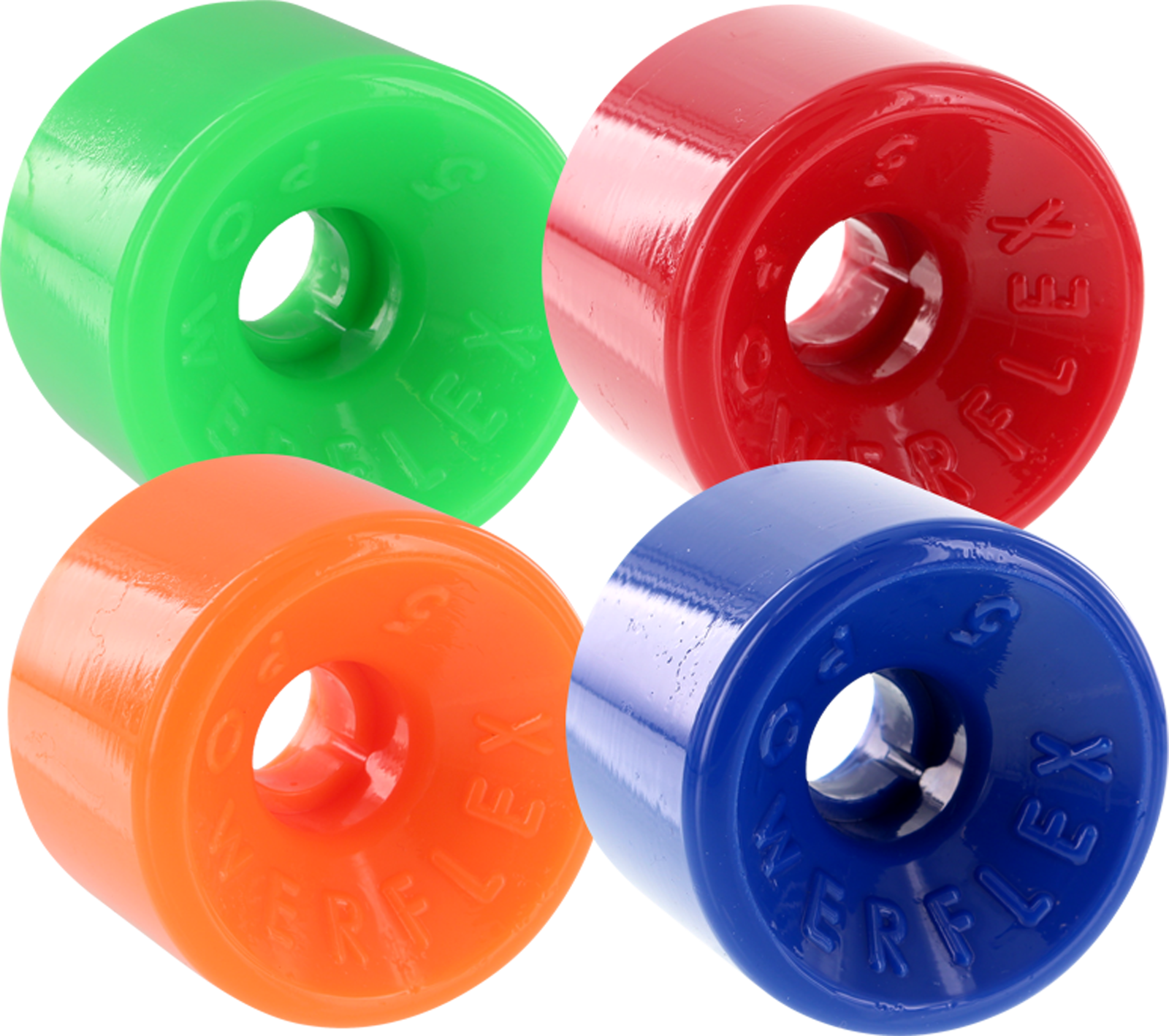 Powerflex 5 88A 63mm 4-Pack ASST 03 Green, Red, Orange, Blue