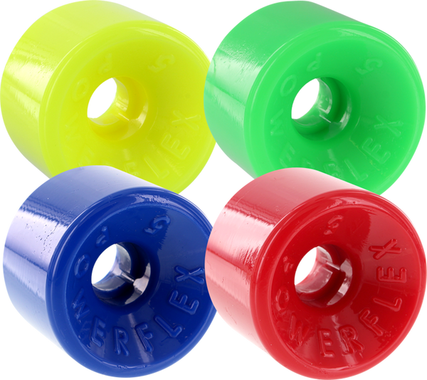 Powerflex 5 88A 63mm 4-Pack ASST 01 Yellow, Green, Blue, Red