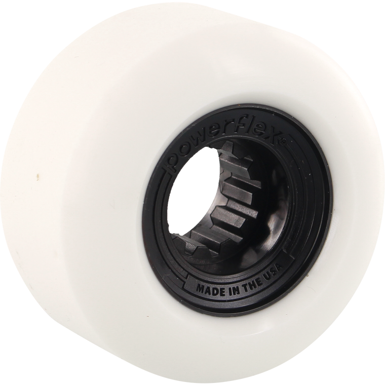 58mm Gumball Black Core, White Wheel 83B