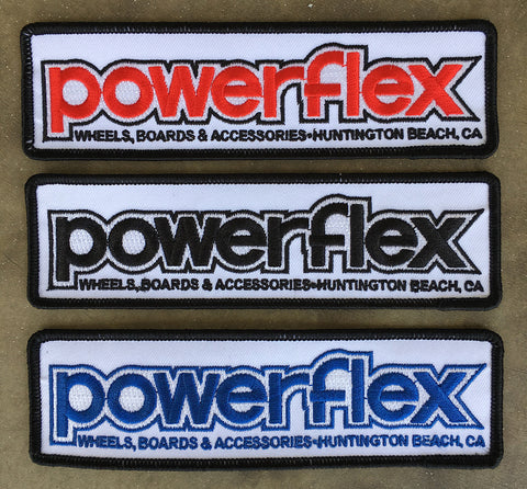 Powerflex OG Embroidered Logo Patch 6.25