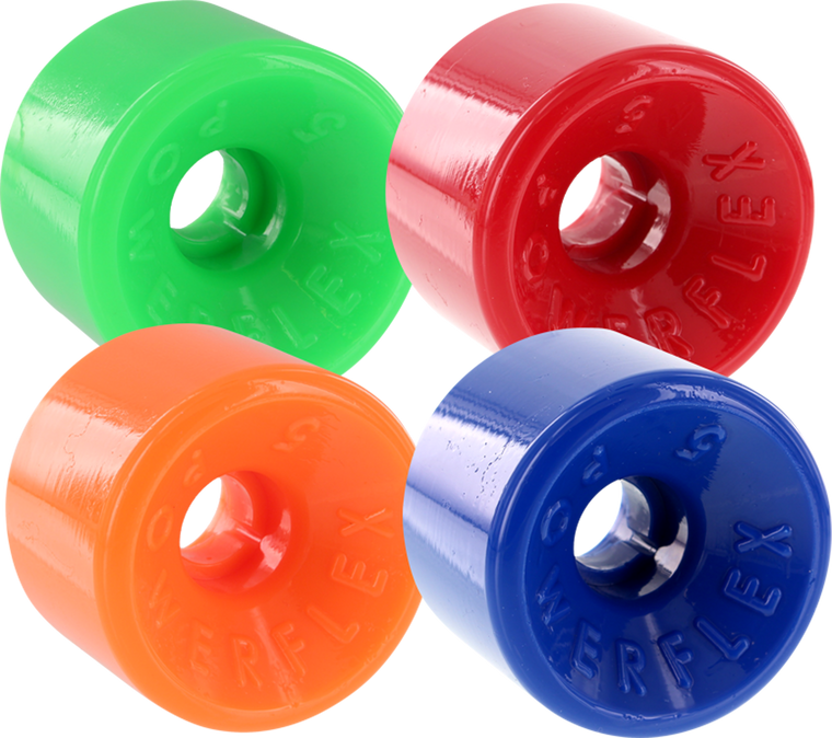 Powerflex 5 88A 63mm 4-Pack ASST 03 Green, Red, Orange, Blue