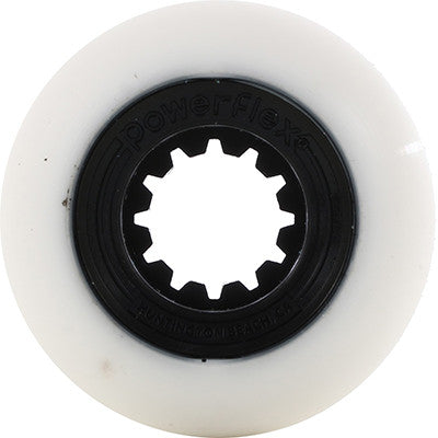 52mm Gumball Black Core, White Wheel 83B