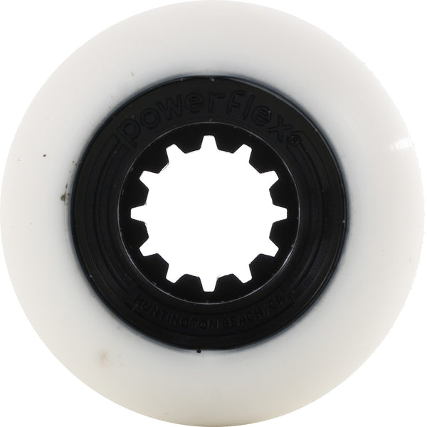 56mm Gumball Black Core, White Wheel 83B